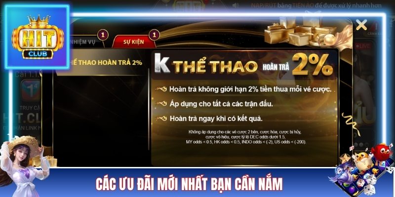 Các ưu đãi mới nhất bạn cần nắm